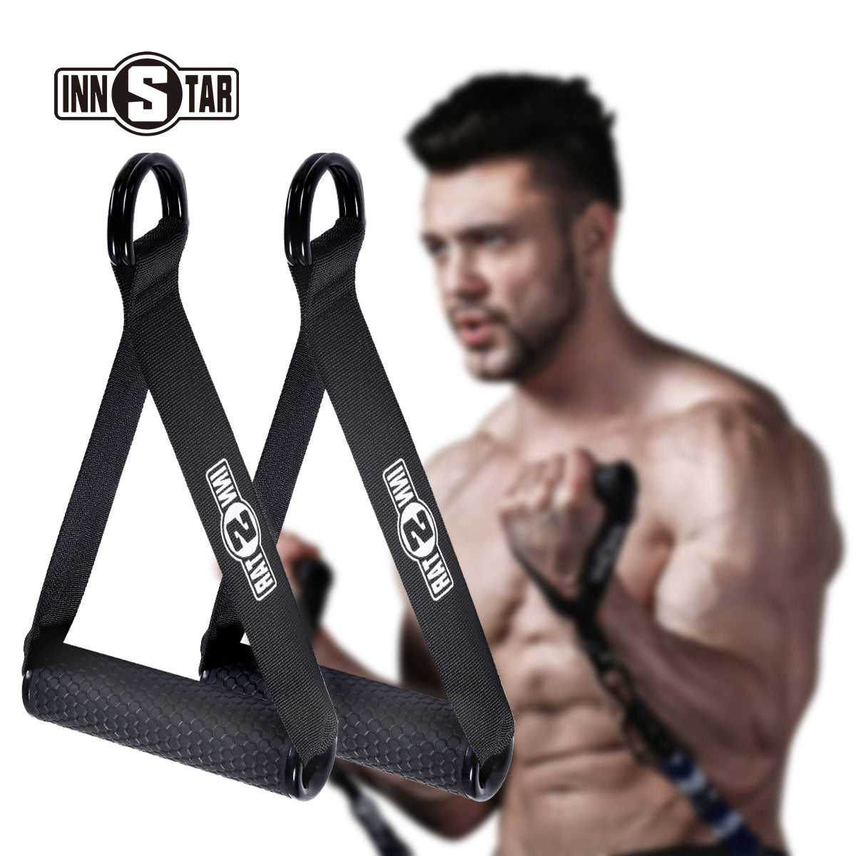 INNSTAR Upgraded Heavy Duty Exercise Handles